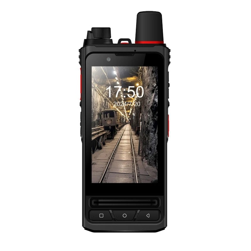 IP68 Waterproof 4G POC Radio F5 with GPS NFC | Compatible with Zello & Android 12