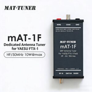 Yaesu mAT-1F Antenna Tuner for FTX-1 | HF 1.8-30MHz & 50MHz 10W Compatible Long Wire Antenna