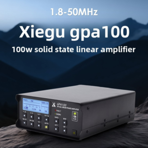 Xiegu GPA100 100W RF Amplifier | 1.8-50MHz Solid State Linear | Ham Radio