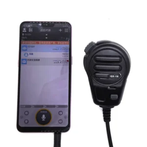 PTT Speaker Microphone with 3.5mm Jack for Zello on Smartphones