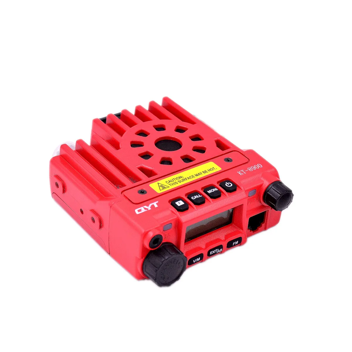 QYT KT-8900 Red Mini Mobile Radio 25W Dual Band VHF/UHF Ham Transceiver for Car, Taxi & Amateur Radio - Image 2