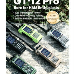 2026 NEW Updated Senhaix GT-12 Pro Multi-Band Portable Transceiver 10W Outdoor Mobile App Programming GPS Walkie Talkie