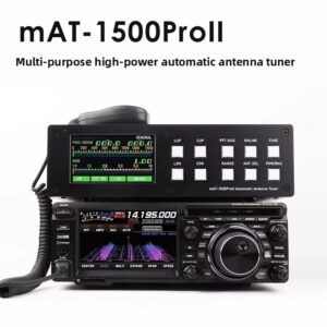 mAT-1500ProII High-Power Automatic Antenna Tuner | 1.8-30MHz 1500W SSB, Universal for Yaesu, Icom, Kenwood HF Radios