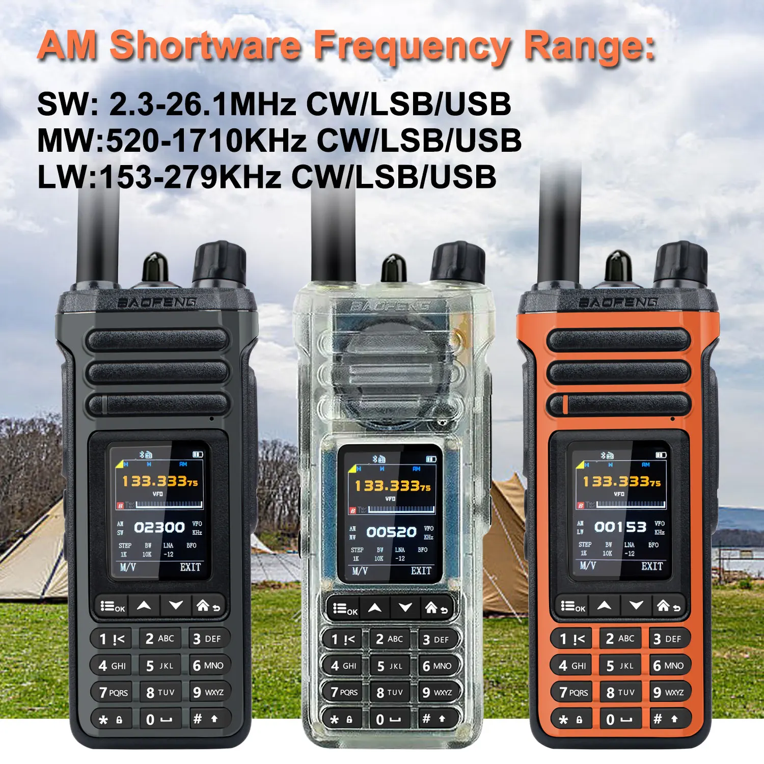 Baofeng SW-9 Amateur Two Way Radios Free Shipping - Image 4