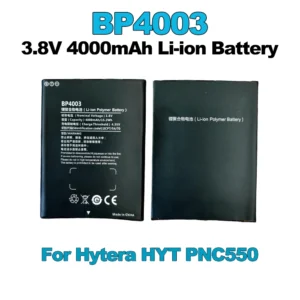 BP4003 Li-ion Battery 4000mAh 3.8V Walkie Talkie Rechargable Battery for Hytera HYT PNC550 Two Way Radio Replacement Parts