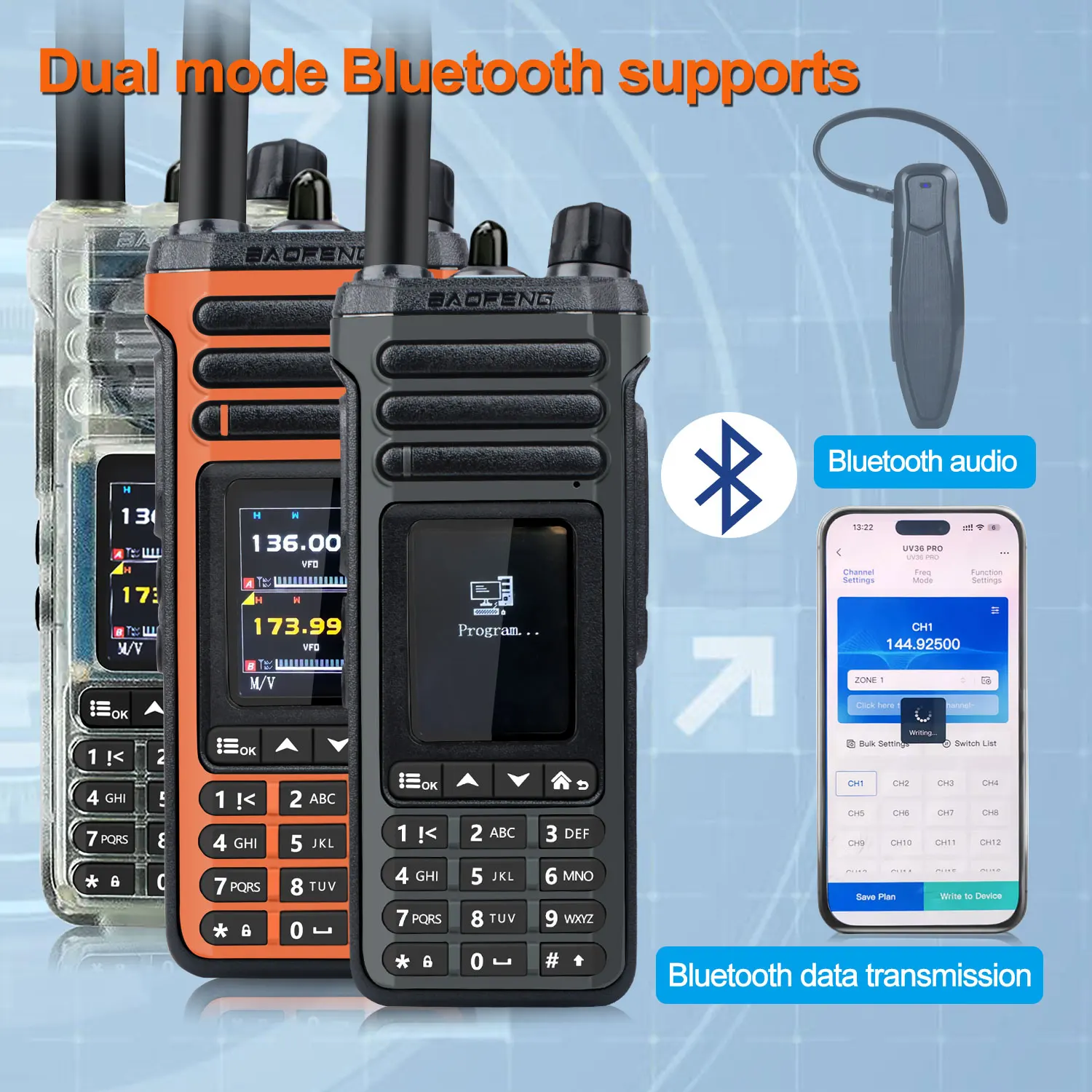 Baofeng SW-9 Amateur Two Way Radios Free Shipping - Image 5