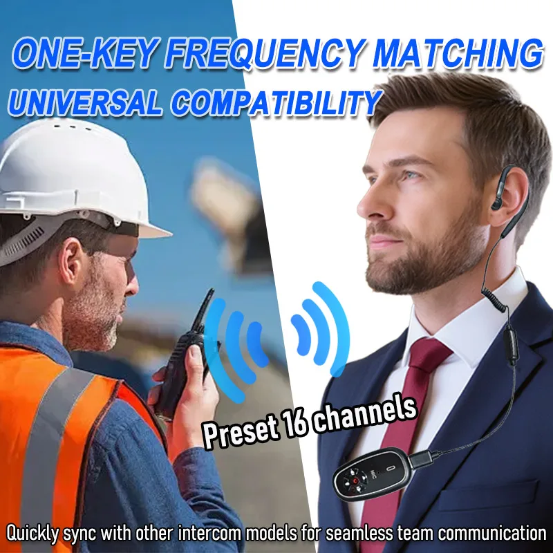 Hands-Free Mini Ham Radios Headset AI Voice Control Upgraded - Image 3