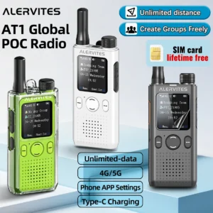 Baofeng AT1 Global POC Radio: The Ultimate No-Monthly-Fee Walkie Talkie with Lifetime 4G/5G Data & Unlimited Group Creation