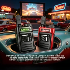 Long Range Rechargeable Durable for Camping Hiking Outdoor Adventure COD Mini Two Way Radio