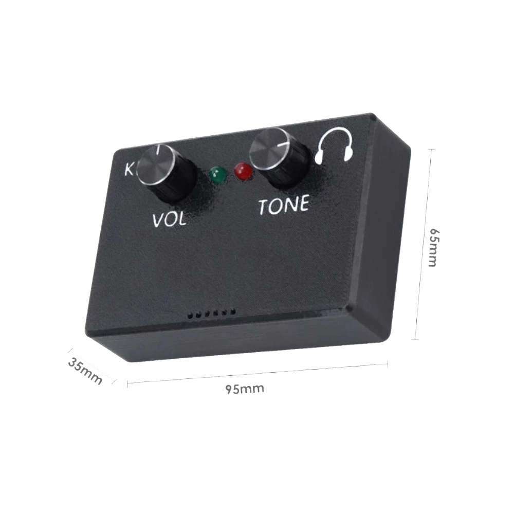 HT-6 CW Practice Unit for Morse Code, Adjustable Audio Volume and Tone, Light & Sound Training - Image 6
